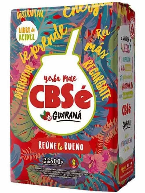 Sydamerikanskt Guaranasmak Mate Te (CBSe) 500g ✖ 12