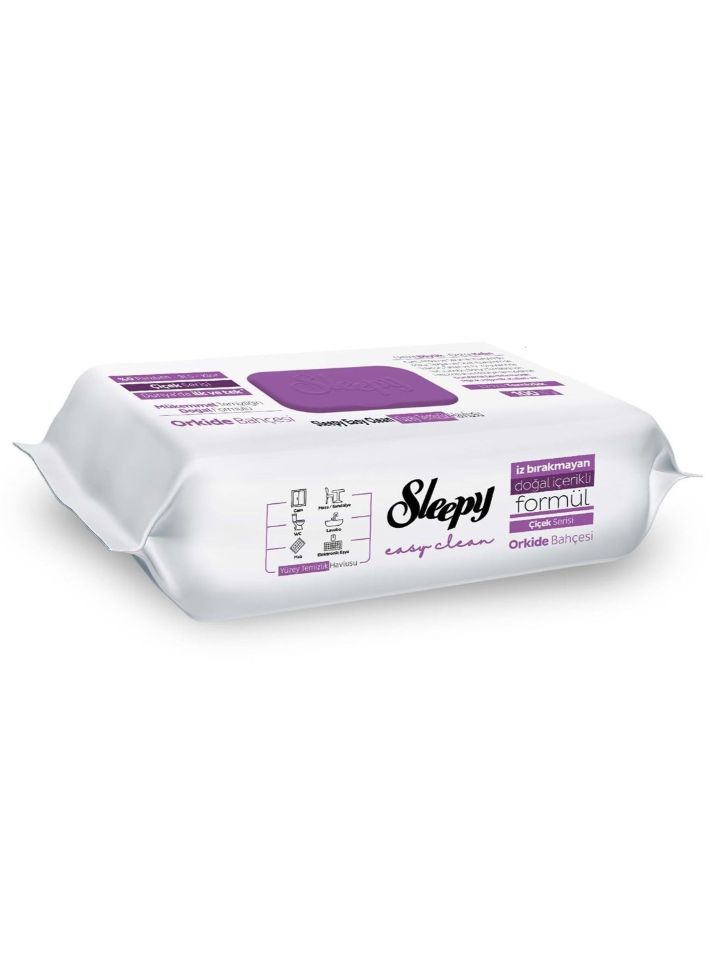 Easy Clean Våtservetter (Orkide) 100 st ✖ 6