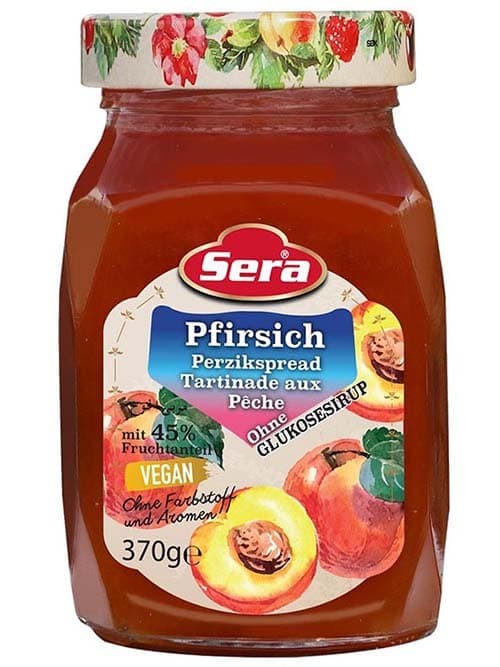 Persikomarmelad 350ml ✖ 12