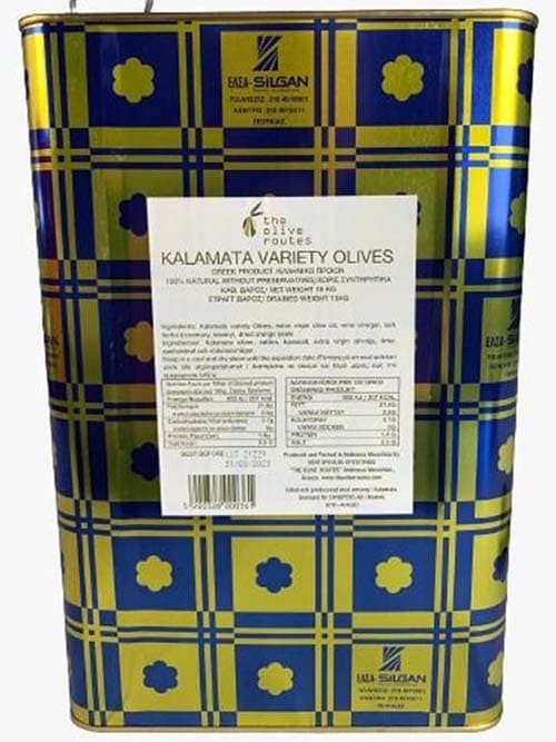 Kalamata Oliver Stor Burk 13kg ✖ 1