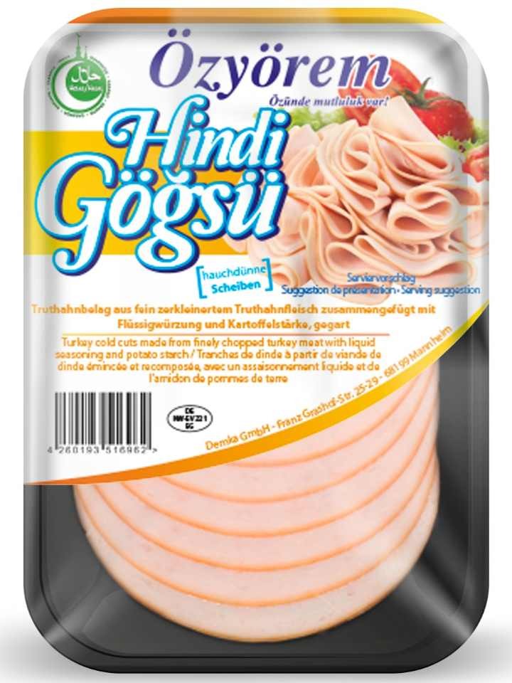 Kalkonbröst Salami i Skivor 100g ✖ 12