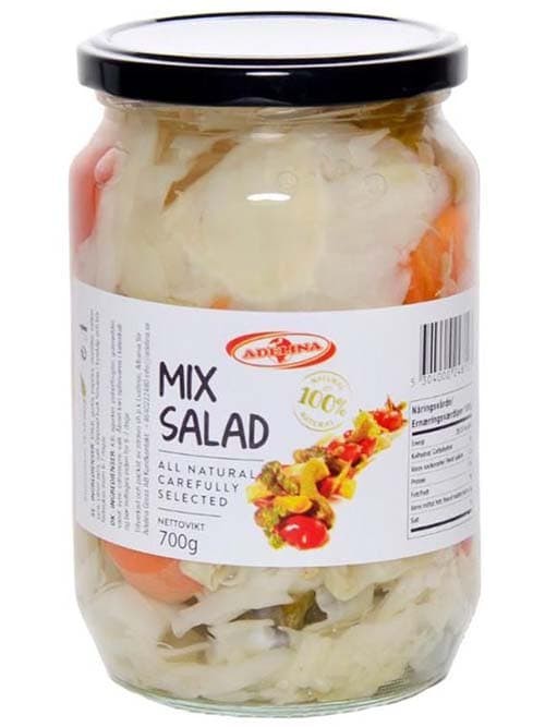 Blandad Turshisallad 700g ✖ 12