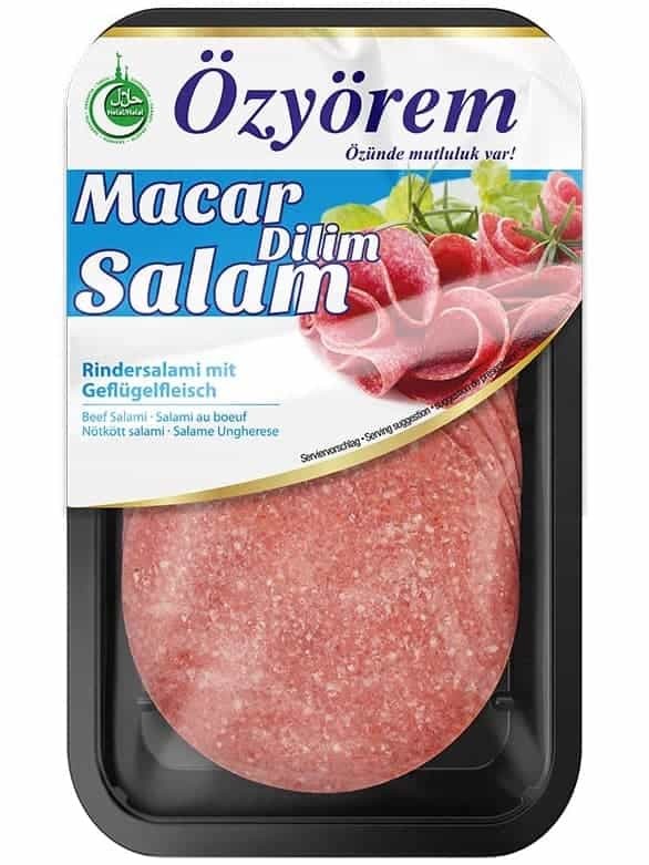 Ungersk Stil Skivad Nötköttsalami 80g ✖ 12