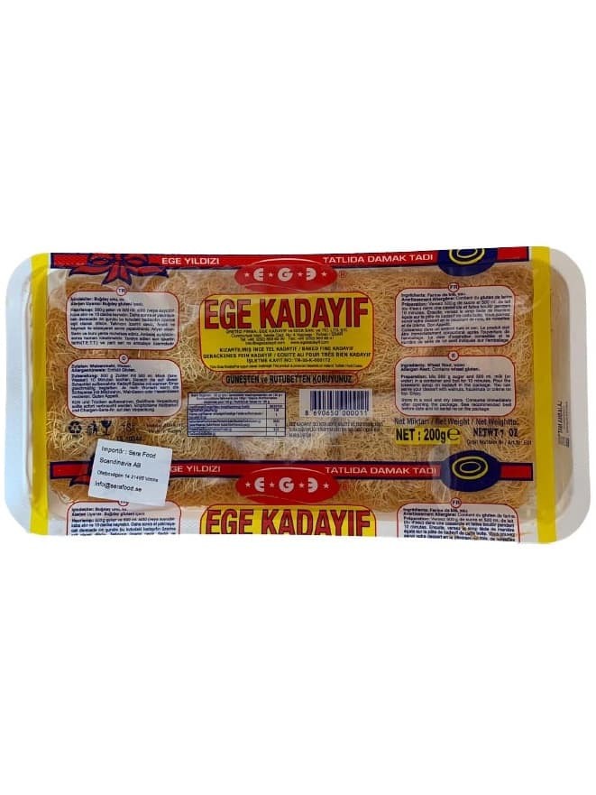 Turkisk Efterrätt Kadayif 200g ✖ 24