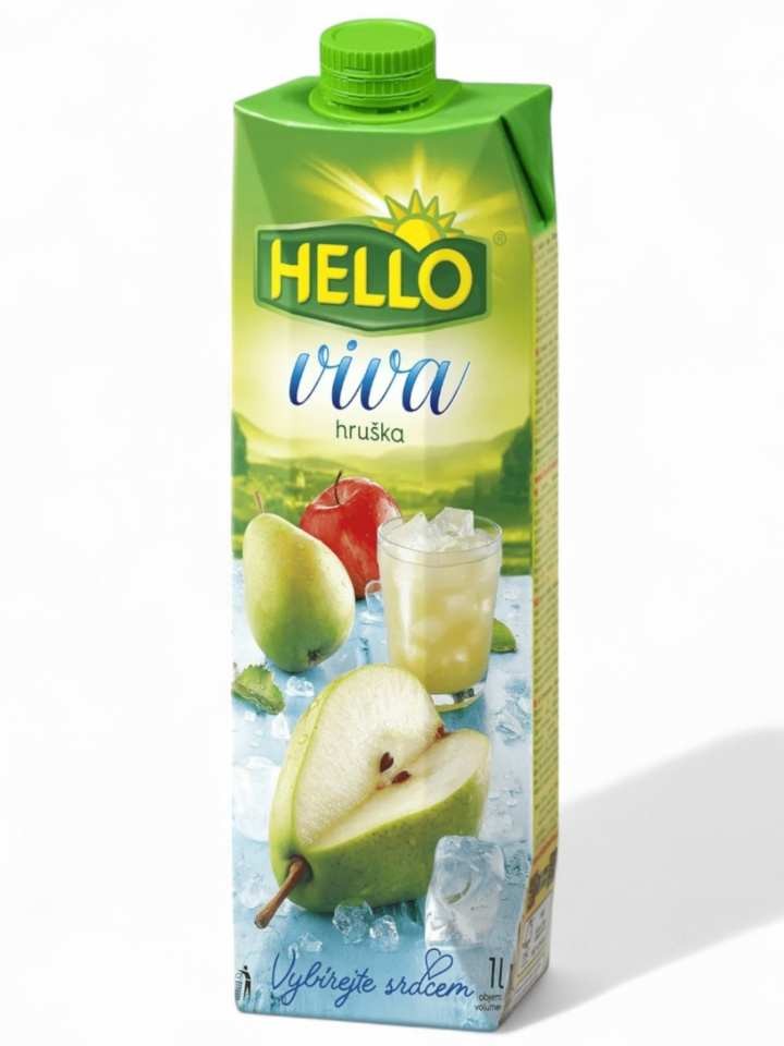Viva Päron Vitamin Dryck 1L ✖ 12