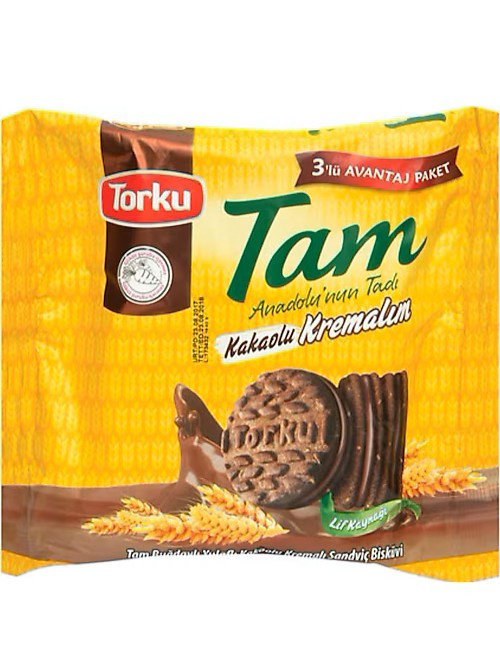Fullkorn & Havre Kakaokrämfylld Sandwichkex (3-pack) ✖ 12