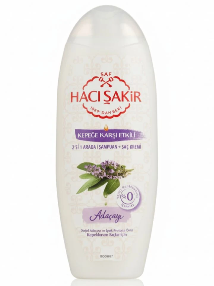 Salvia 2-i-1 Schampo+Balsam (Mot mjäll) 500ml _(1 pk/12)