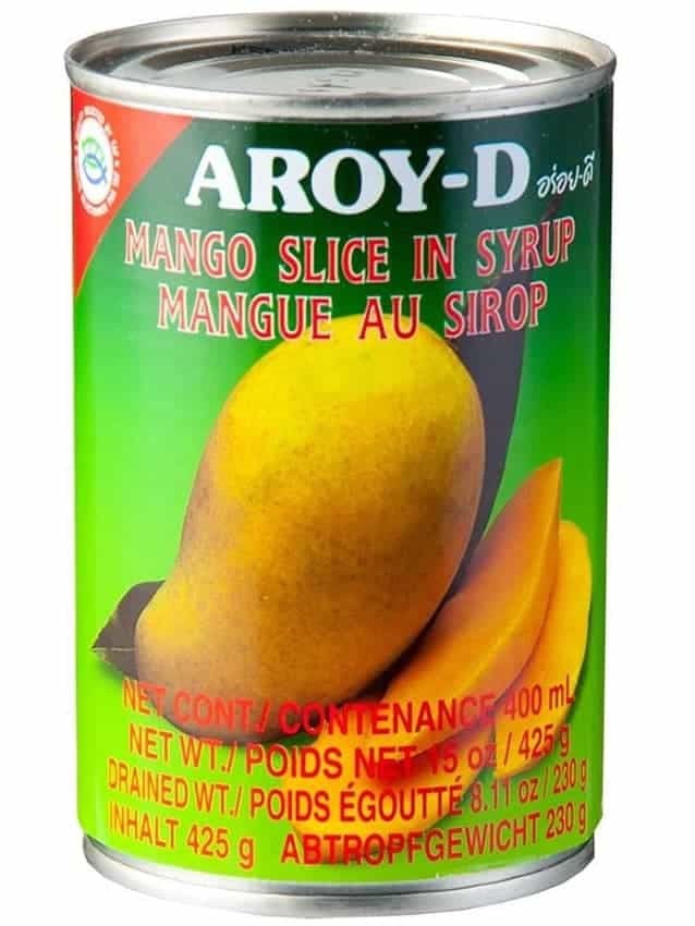 Mangoskivor i Lätt Sirap 425g ✖ 24