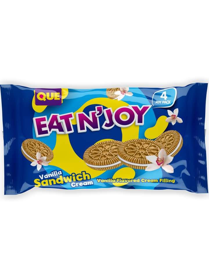 EAT N JOY - Vaniljkrämsmörgåskex 224g ✖ 20