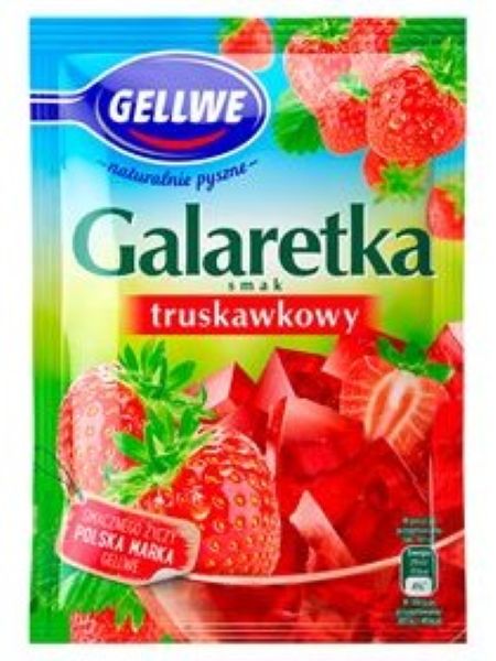 Jordgubbsgelé - Galaretka 72g ✖ 20