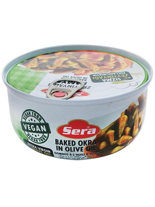 Ugnsbakad Okra i Olivolja 320g ✖ 12