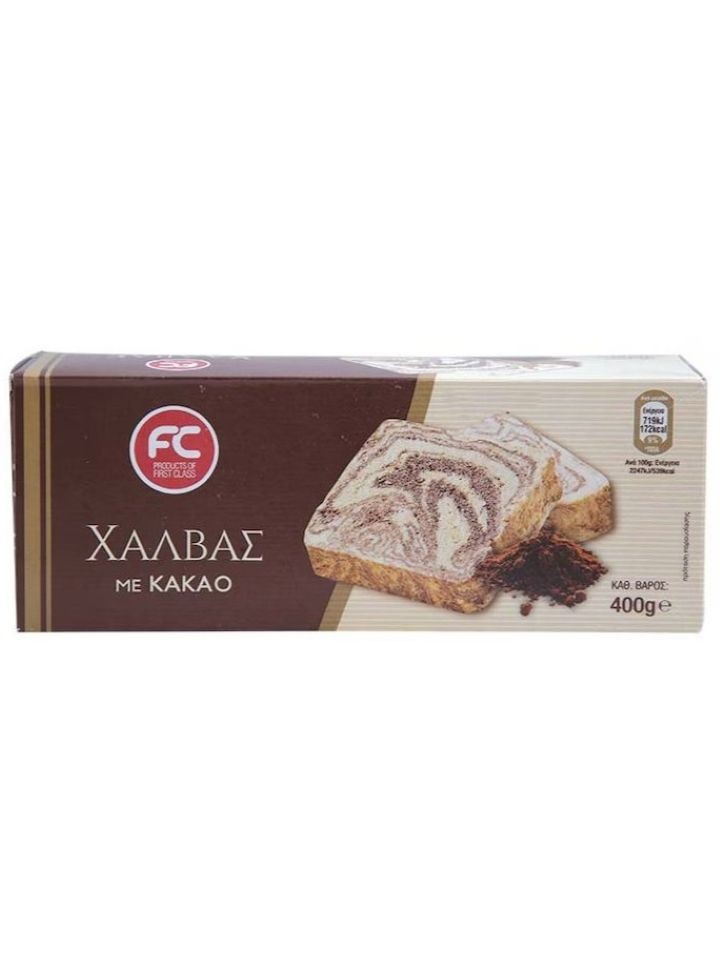 Handgjord Kakaohalva 400g ✖ 12