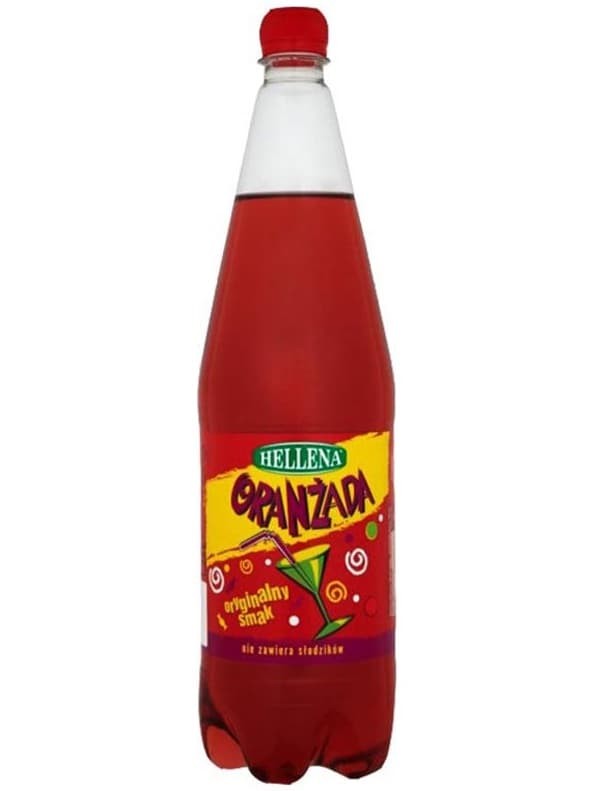 Oranzada Röd Apelsin Läsk 1,25L ✖ 8