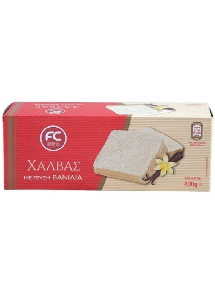 Handgjord Vaniljhalva 400g ✖ 12