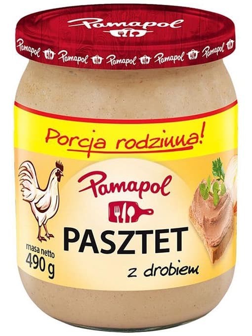 Polsk Kycklingpastej 490g ✖ 4