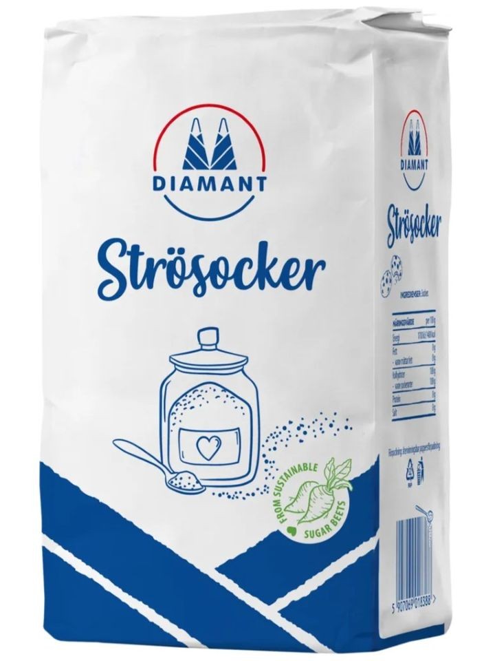 Strösocker 2kg ✖ 6
