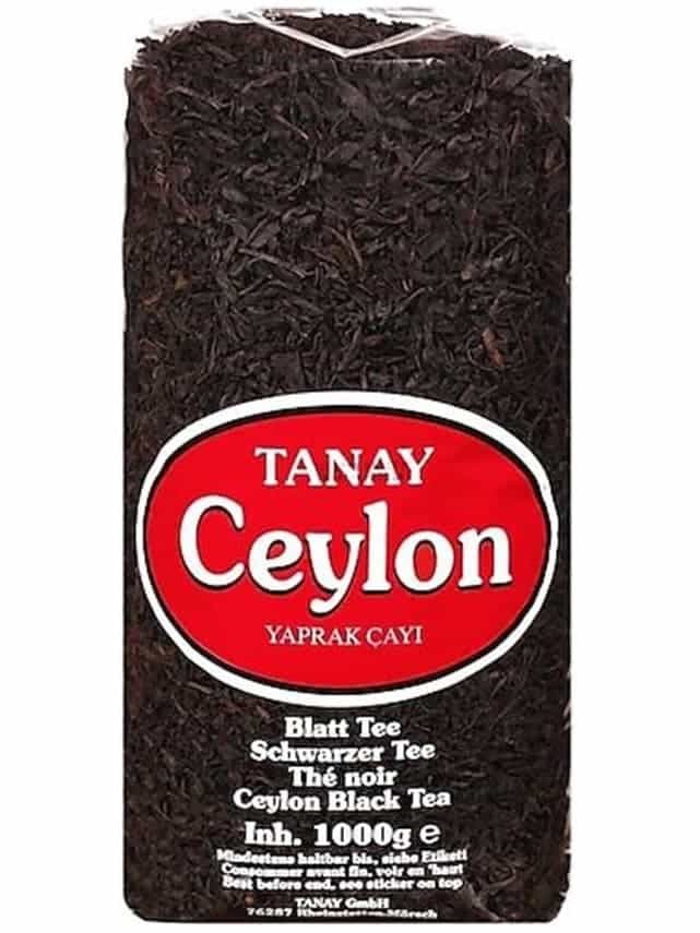 Ceylon Svart Blad Te 1kg ✖ 6
