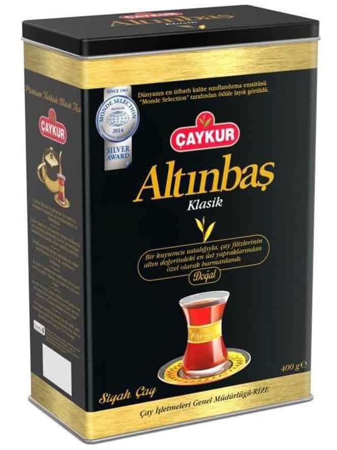 Altinbas Klassiskt Naturligt Svart Te 400g ✖ 12