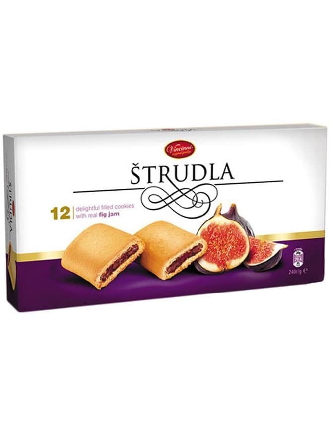 Strudel - Fikon marmeladfylld Kaka 240g ✖ 12