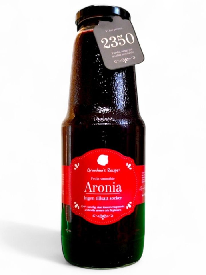 100% Färsk Pressad Arona Bär Frukt Smoothie 1L ✖ 6
