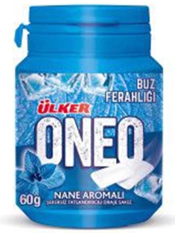 Oneo Mint Gum in Jar 60g