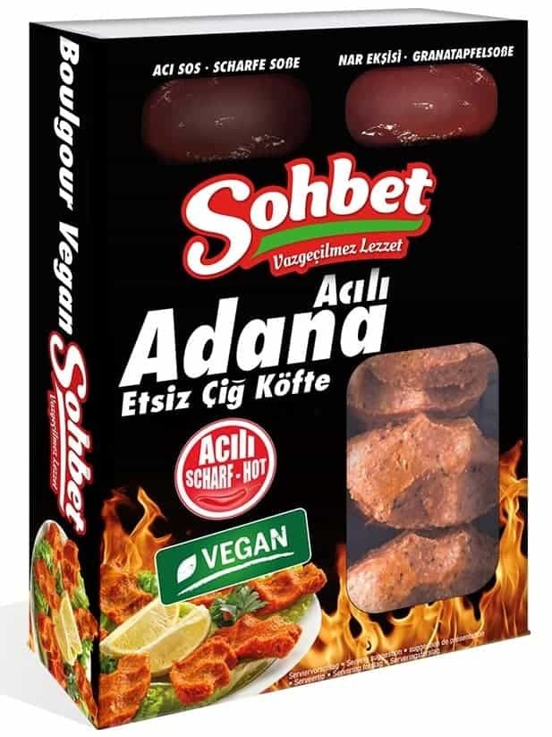 Stark Veganska Bulgur Biffar (Adana-stil Cigkofte) 340g ✖ 8