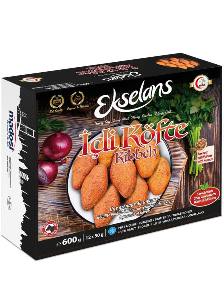Kibbeh icli köfte (nötfärs) (12 ad) 600g ✖ 10
