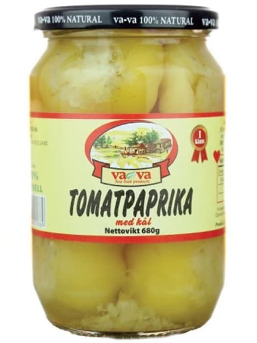Tomatpaprika med Kål 680g ✖ 12