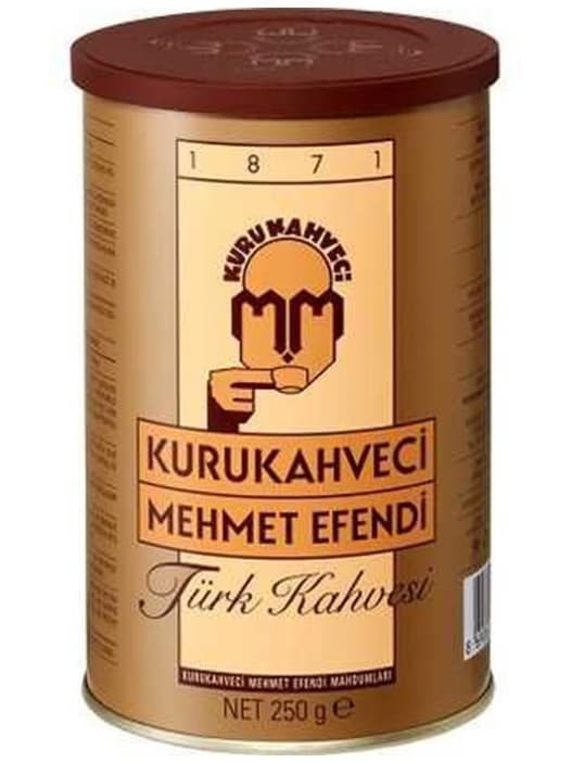 Turkiskt Kaffe i Plåtburk 250g ✖ 12