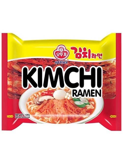 Kimchi Ramen (Koreansk Stil Kimchi Nudelsoppa) 120g ✖ 20