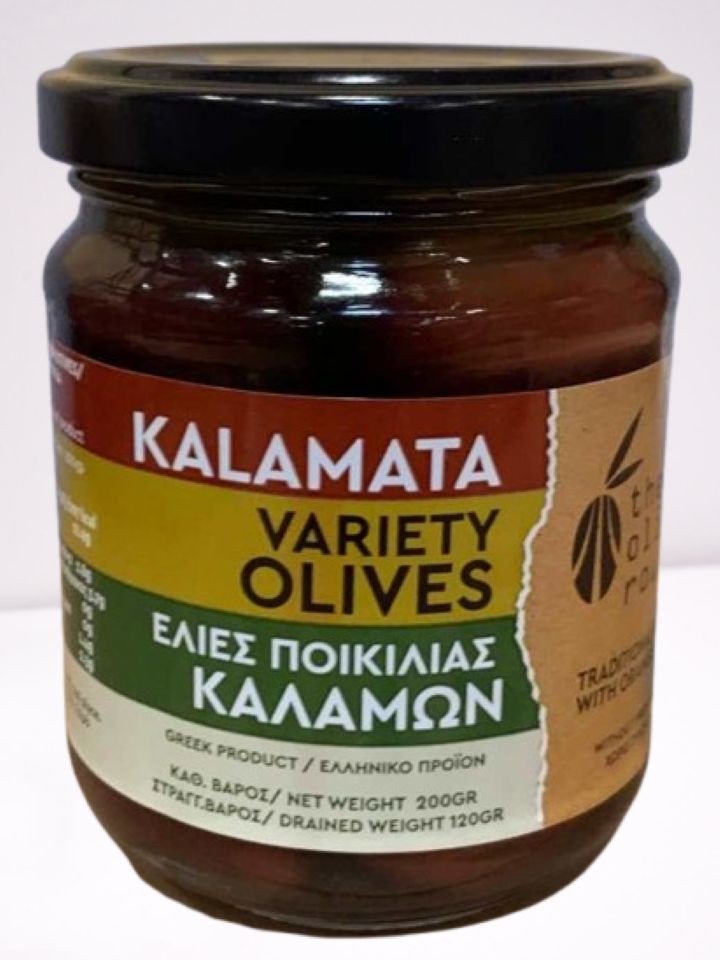 Kalamata Oliver i Glasburk 200g ✖ 12