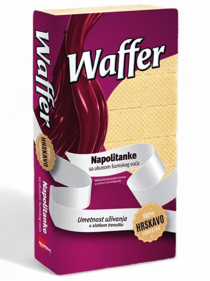 Napolitanke Wafer Med Skogsbär 400g ✖ 12