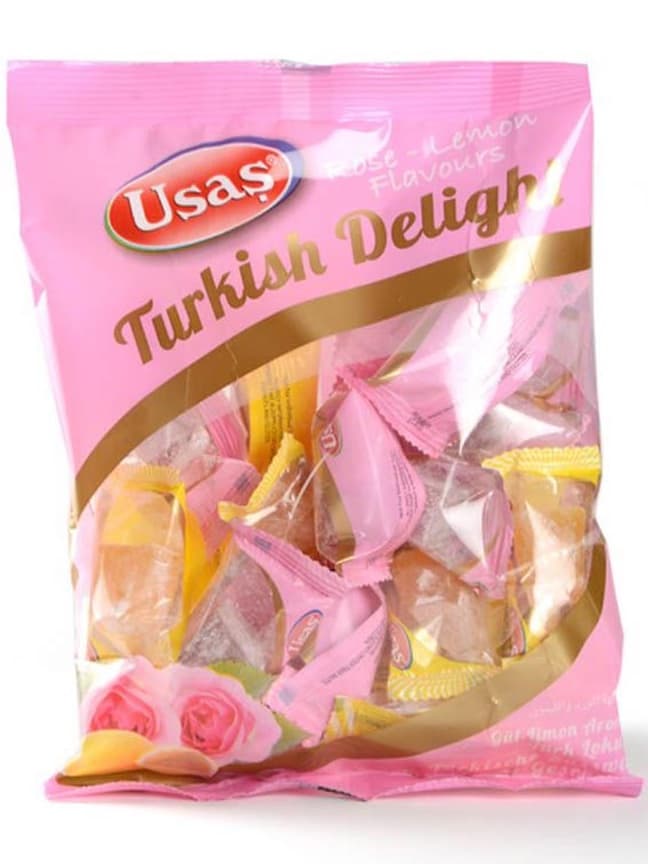 Turkish Delight - Rose & Lemon Flavored 200g