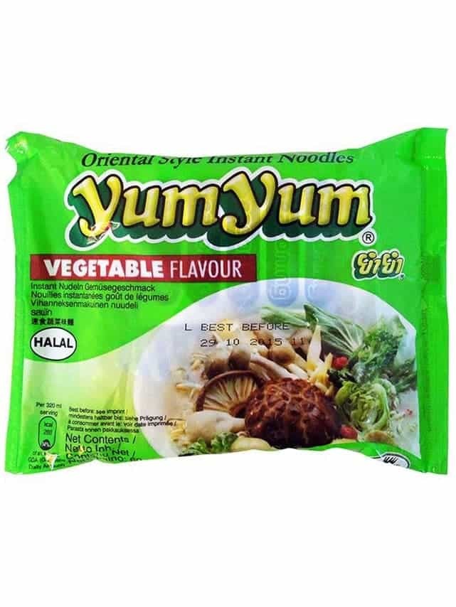 Snabbnudlar med Grönsakssmak 60g ✖ 30