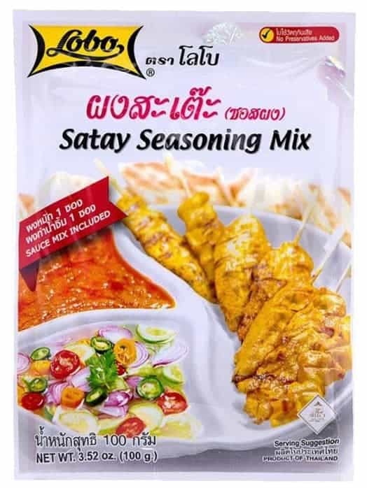 Satay Kryddblandning 100g ✖ 12