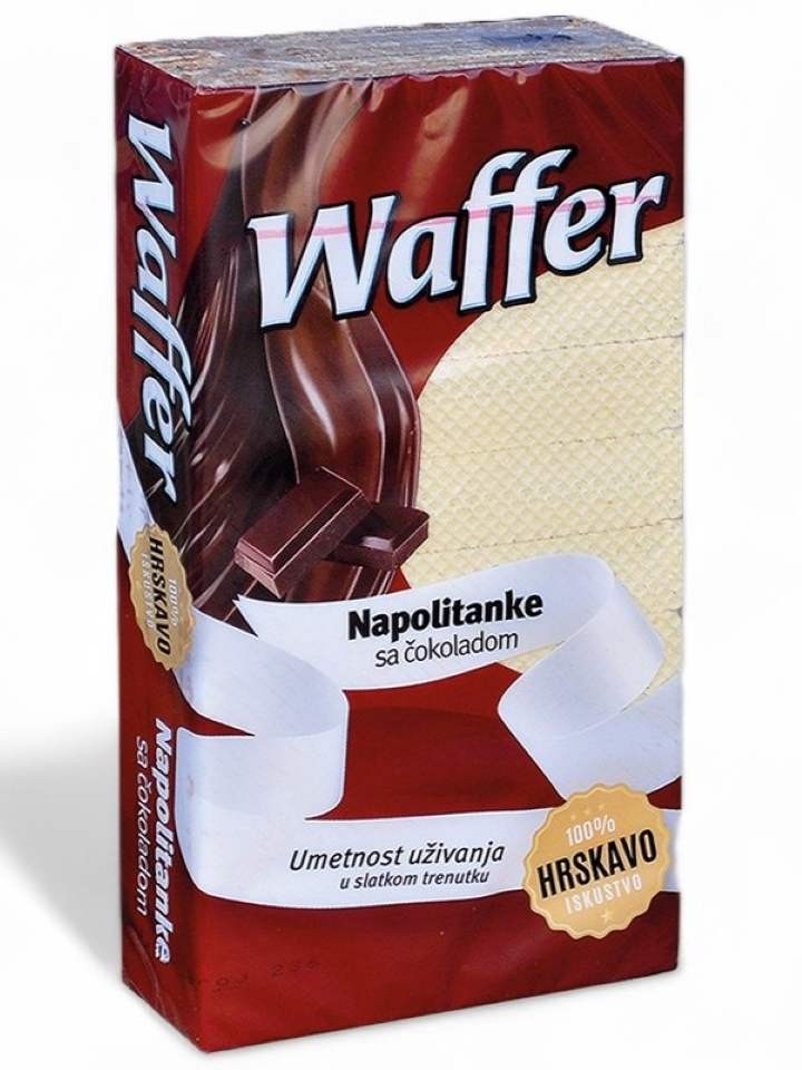 Napolitanke Wafer M Choklad Fyllning 400g ✖ 12