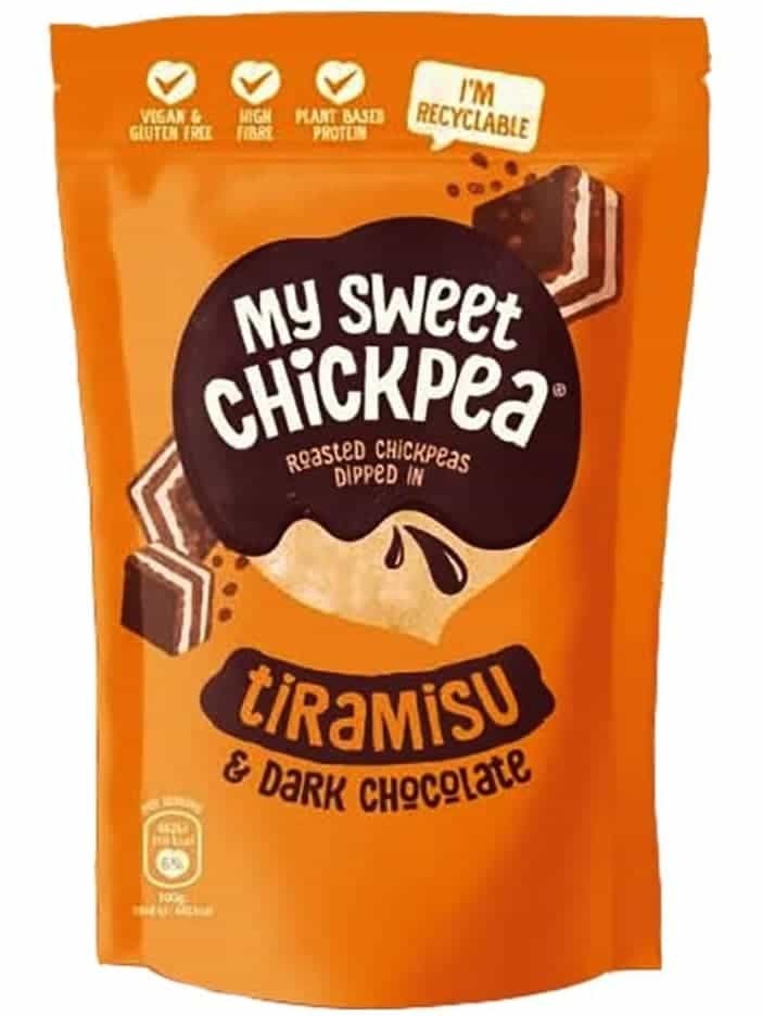 Tiramisu Mörk Choklad Rostade Kikärtor 100g ✖ 6