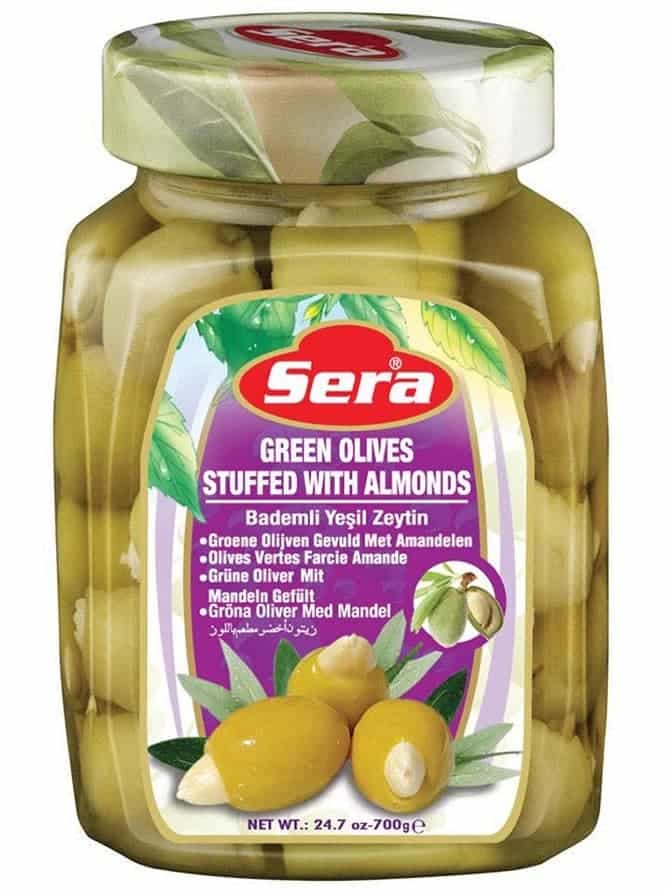 Gröna Oliver med Mandel 720ml _(1 pk/12)