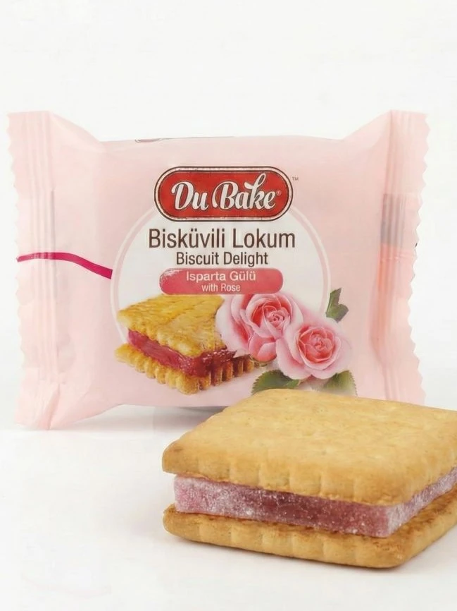 Rose Turkish Delight med Biscuit 45g