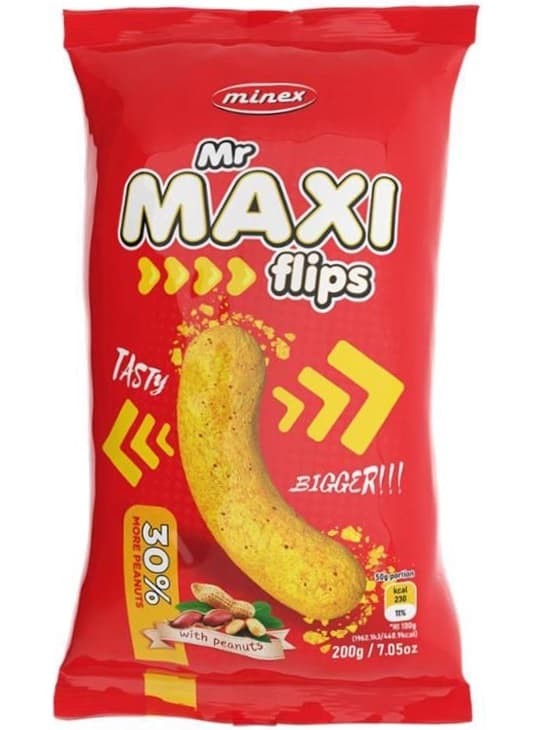 Majschips med Jordnötter 200g ✖ 20
