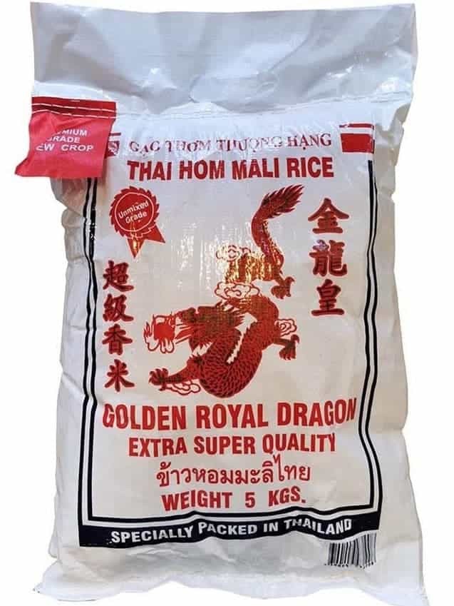 Thai Jasminris (Hom Mali ris) 5kg ✖ 4