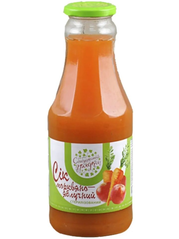 Morots- och äppeljuice 1L ✖ 6
