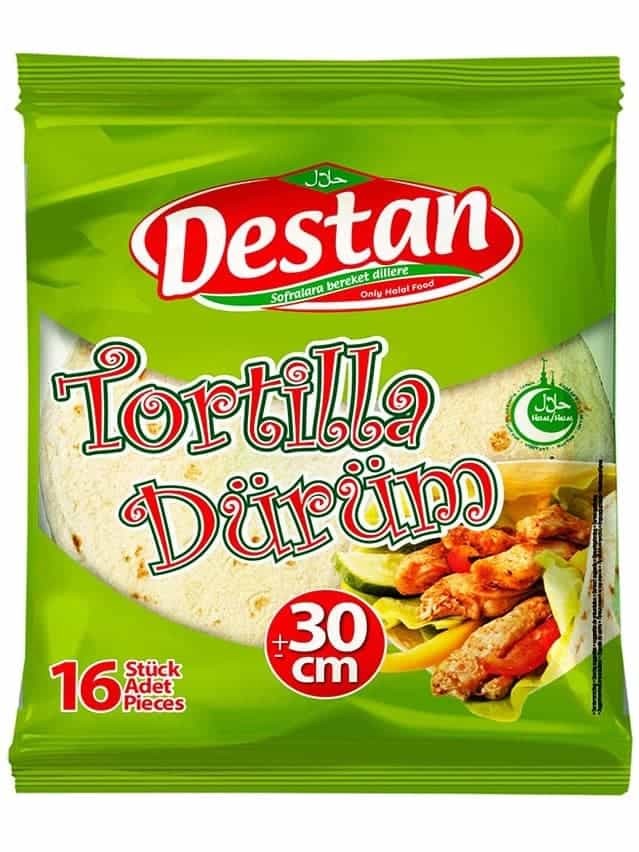 Tortilla Wrap Bröd 30cm (16 st.) ✖ 6