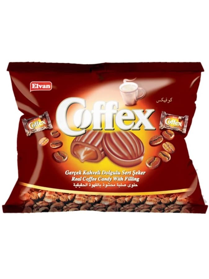 COFFEX Riktigt Kaffe Hårda Godisar med fyllning 300g ✖ 12