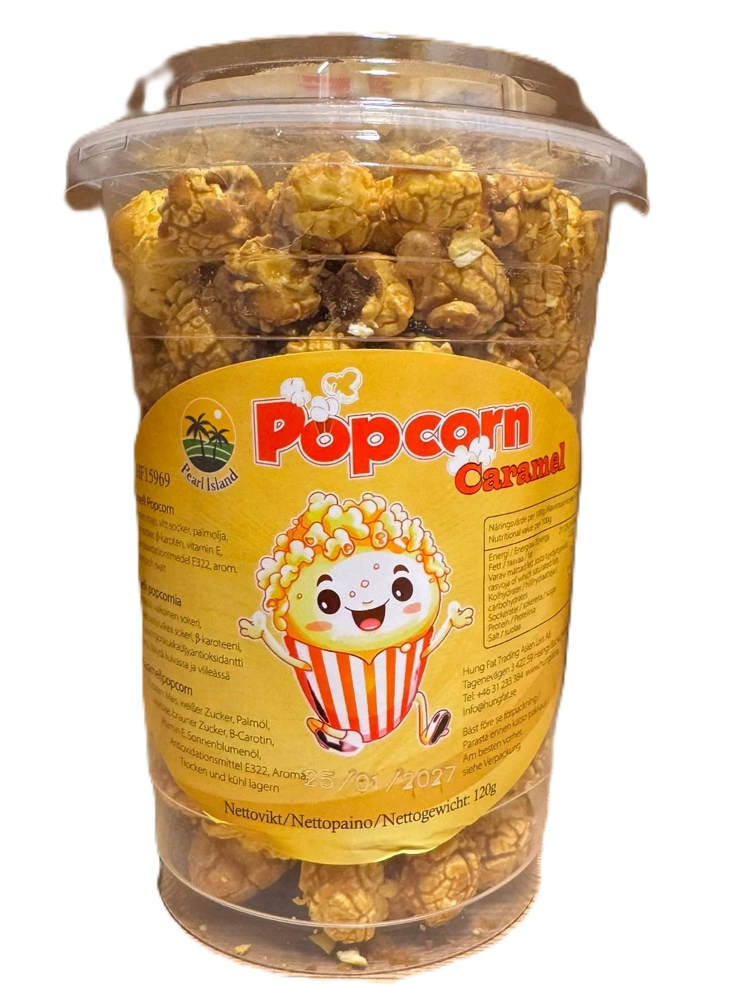 Snack Popcorn Karamel 120g _(1pk/30)