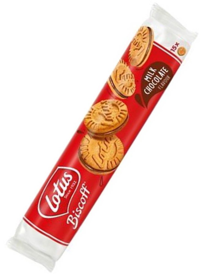Biscoff Kex med Mjölkchoklad 150g *9