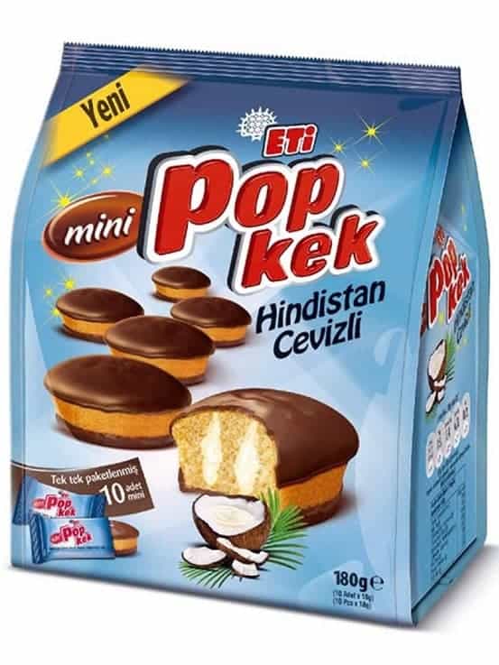 Popkek Mini Kokos Kaka 180g _(1 pk/10)