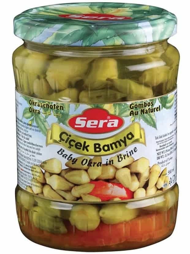 Konserverad Små Okra Cicek 580ml ✖ 12