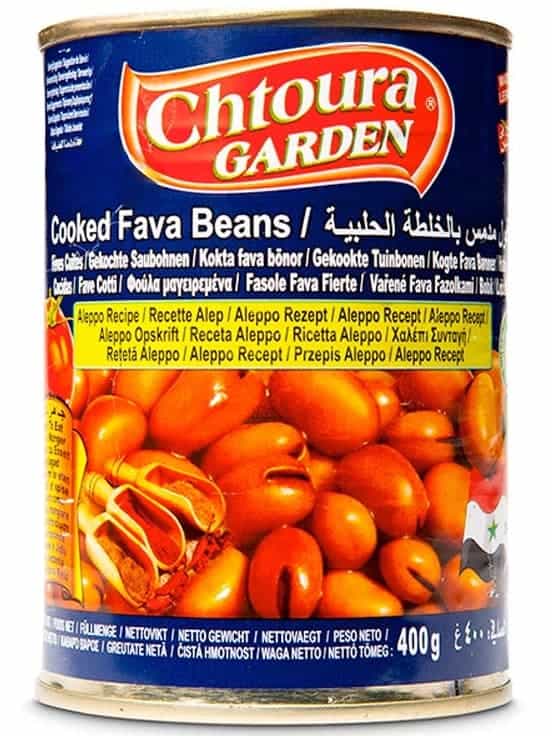 Halabia Style Cooked Fava Beans - Foul Medames 400g