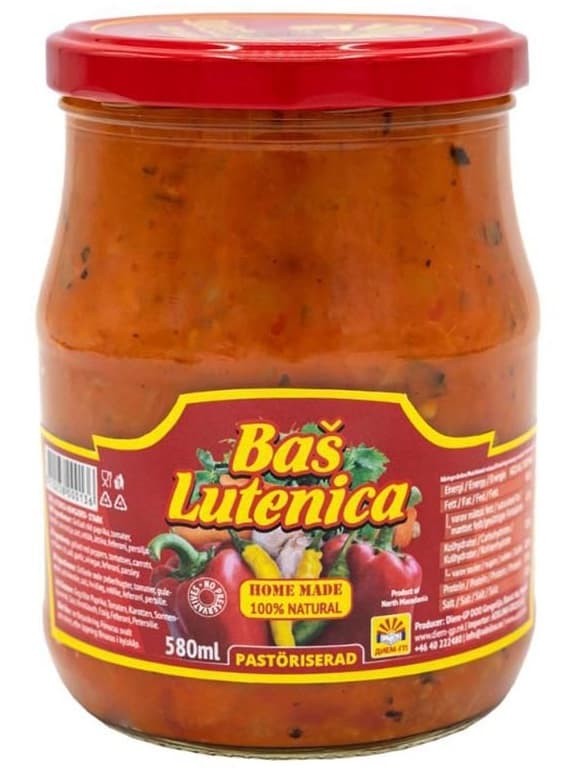 Hemlagad Lutenica 530g ✖ 12